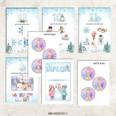 Zimní plotovka/stezka