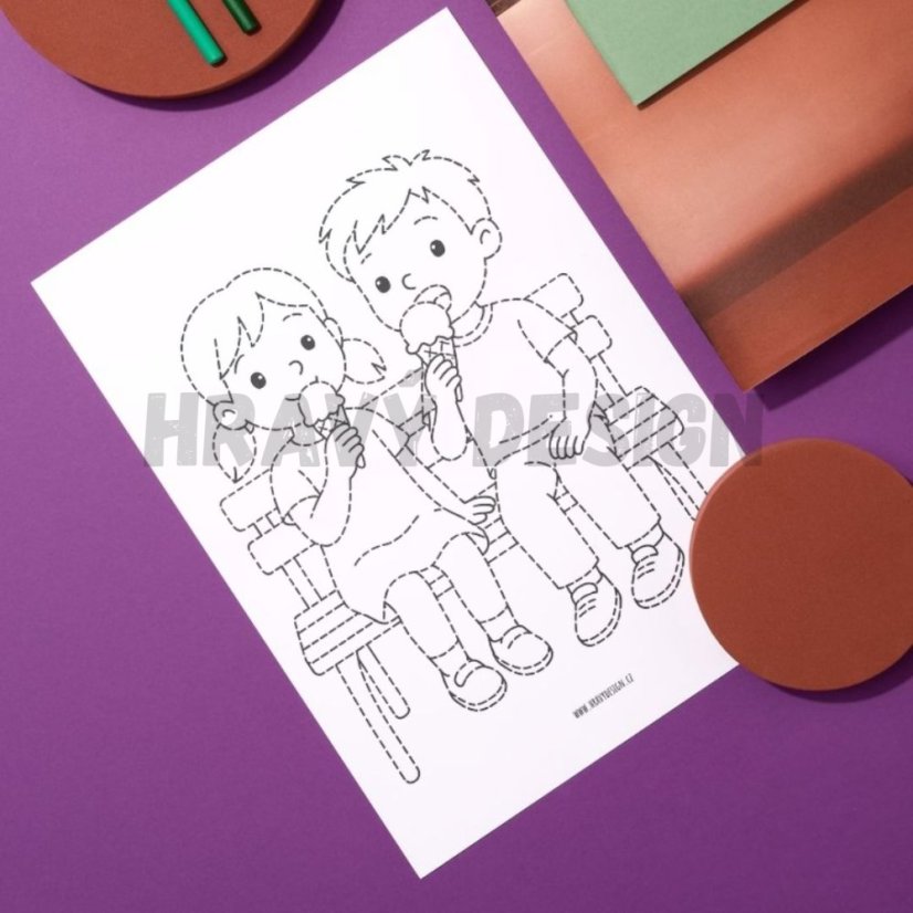 Léto - Grafomotorika