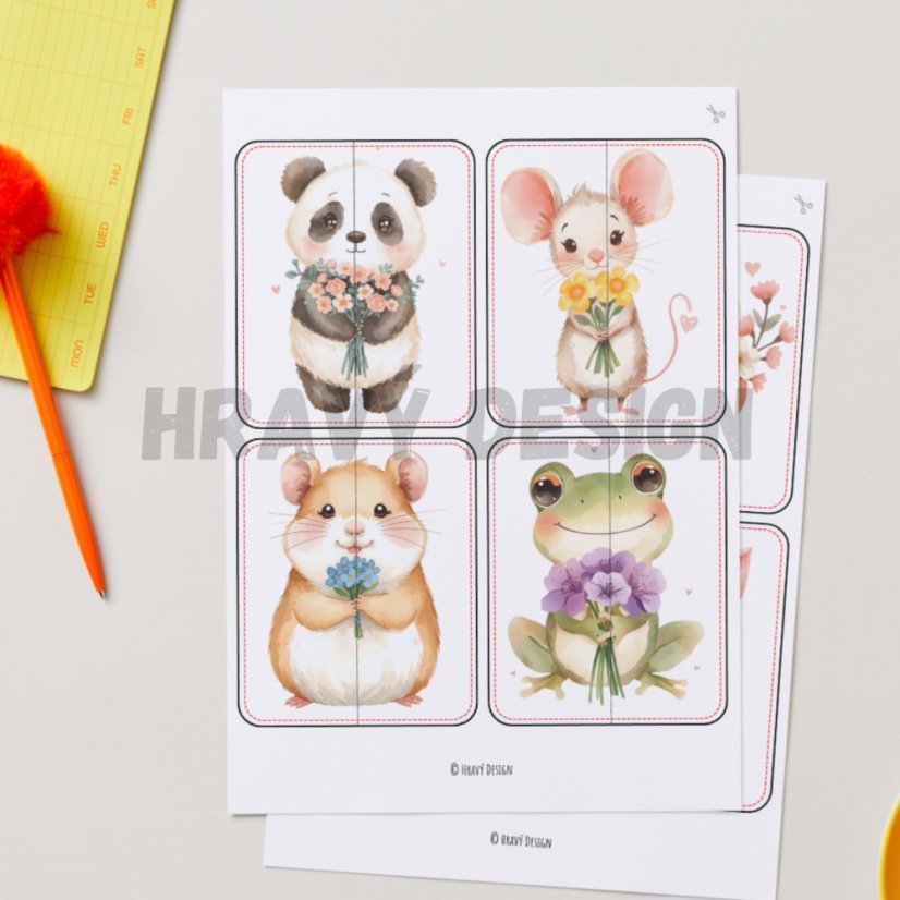 VALENTÝNSKÉ SKLÁDAČKY