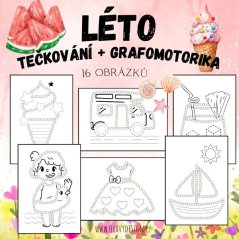 Foto - tečkování letní obrázky - Hravý Design Foto - tečkování letní obrázky - Hravý Design