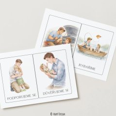 DEMONSTRAČNÍ OBRÁZKY - DEN OTCŮ, TATÍNEK