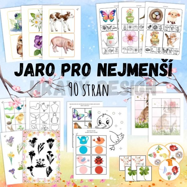 Foto: Jarní soubor aktivit pro děti od 2 let 