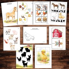 Farma, hospodářská zvířata pro nejmenší