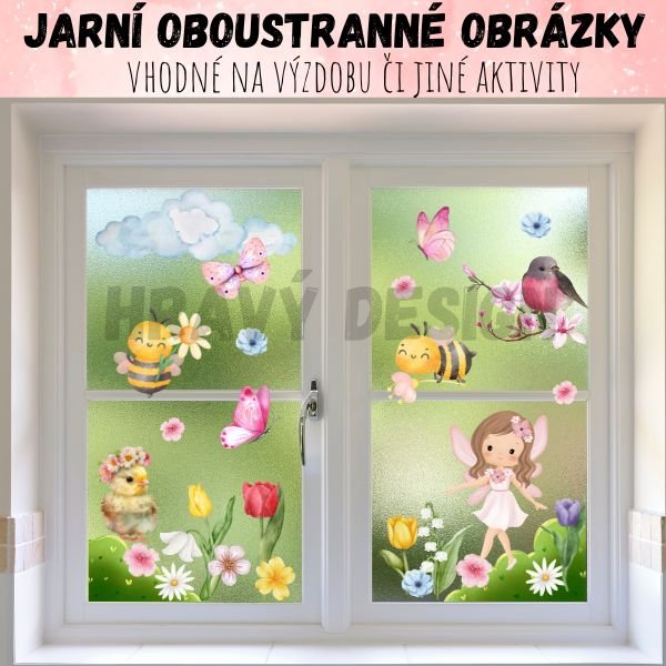 Foto: Jarní oboustranná výzdoba 