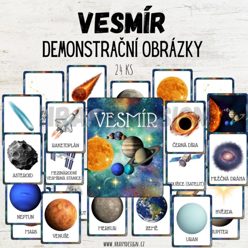 Foto: Vesmír - demonstrační obrázky 