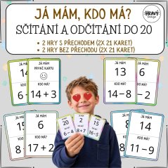 Já mám, kdo má? - sčítání a odčítání do 20