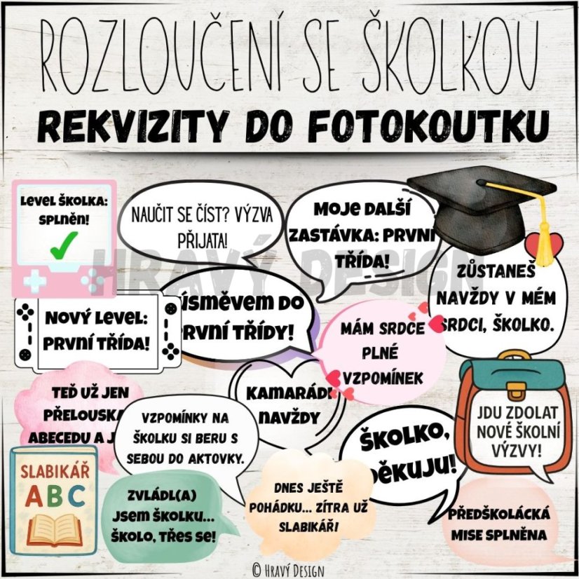 Foto: Rekvizity do fotokoutku 