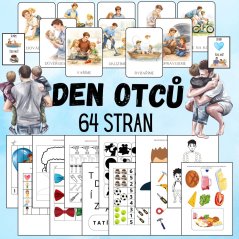 Den otců - soubor aktivit - Hravý Design Den otců - soubor aktivit - Hravý Design