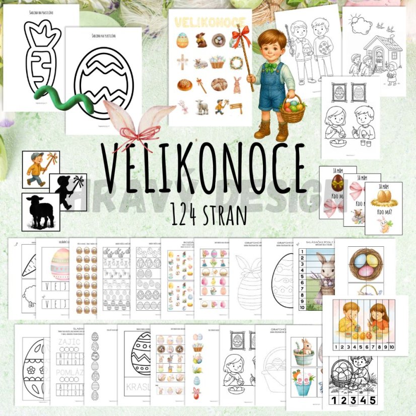 Foto: Velikonoce - aktivity a pracovní listy pro děti 
