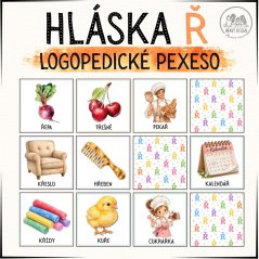 Hláska Ř - Logopedické pexeso