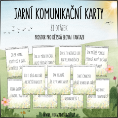 Foto: Jarní komunikační karty Foto: Jarní komunikační karty