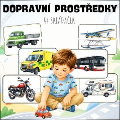 Dopravní prostředky - skládačky