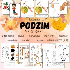 PODZIM - SOUBOR AKTIVIT