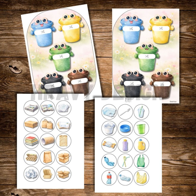 Třídíme odpad - TROFAST BOX