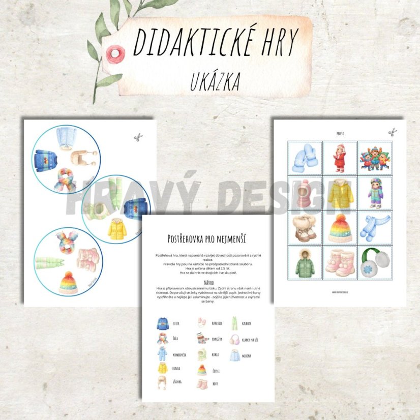 Zimní oblečení pro nejmenší