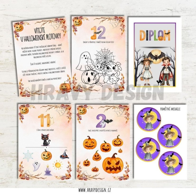 Halloweenská plotovka/stezka