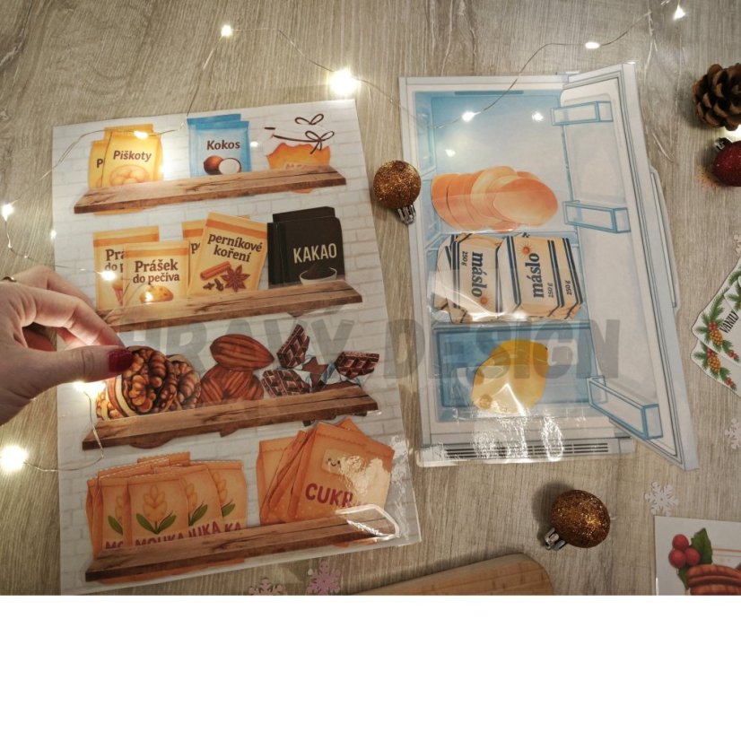 Pečení vánočního cukroví