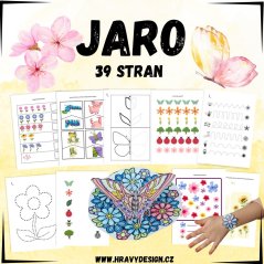 Foto: Pracovní listy jaro – Kreativní a vzdělávací aktivity pro děti