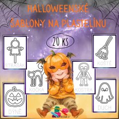 Foto: Halloween podložky na plastelínu