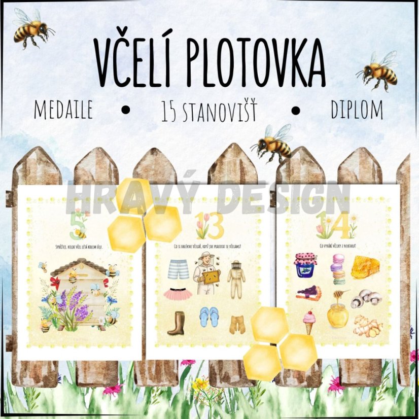 Foto: Včelí plotovka