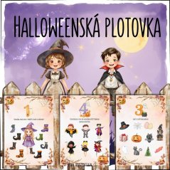 Halloweenská plotovka Halloweenská plotovka