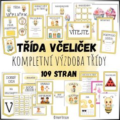 Foto: Třída včeliček - kompletní výzdoba 