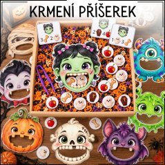 Krmení příšerek - Halloween (PDF)