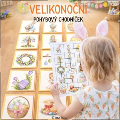 Velikonoční pohybový chodníček 