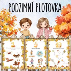 Foto: Podzimní plotovka - Hravý Design Foto: Podzimní plotovka - Hravý Design