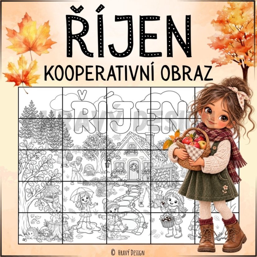 Říjen - kooperativní obraz