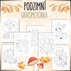 Foto: Podzimní grafomotorika Foto: Podzimní grafomotorika