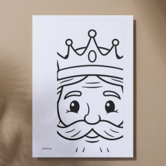 KOOPERATIVNÍ OMALOVÁNKY – TŘI KRÁLOVÉ