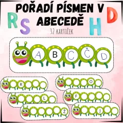 POŘADÍ PÍSMEN V ABECEDĚ