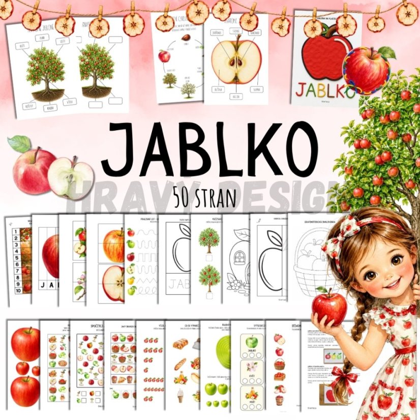 Jablko - Soubor aktivit