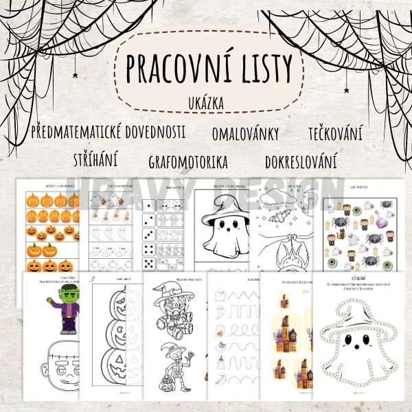 HALLOWEEN, DUŠIČKY - Soubor aktivit