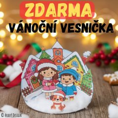 Vánoční vesnička - zdarma