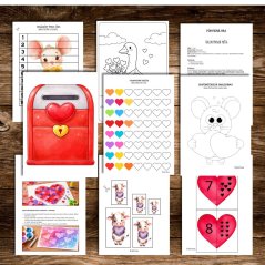 Valentýn - velký soubor aktivit