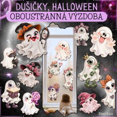 Dušičky - Halloween - oboustranná výzdoba