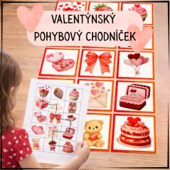 Valentýnský pohybový chodníček 