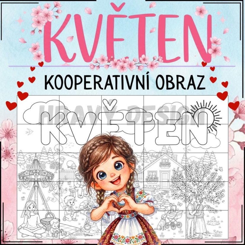 Květen - kooperativní obraz
