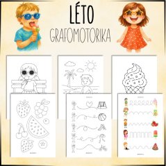 Foto: Léto - grafomotorika