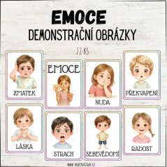 Foto: Demonstrační obrázky - Emoce