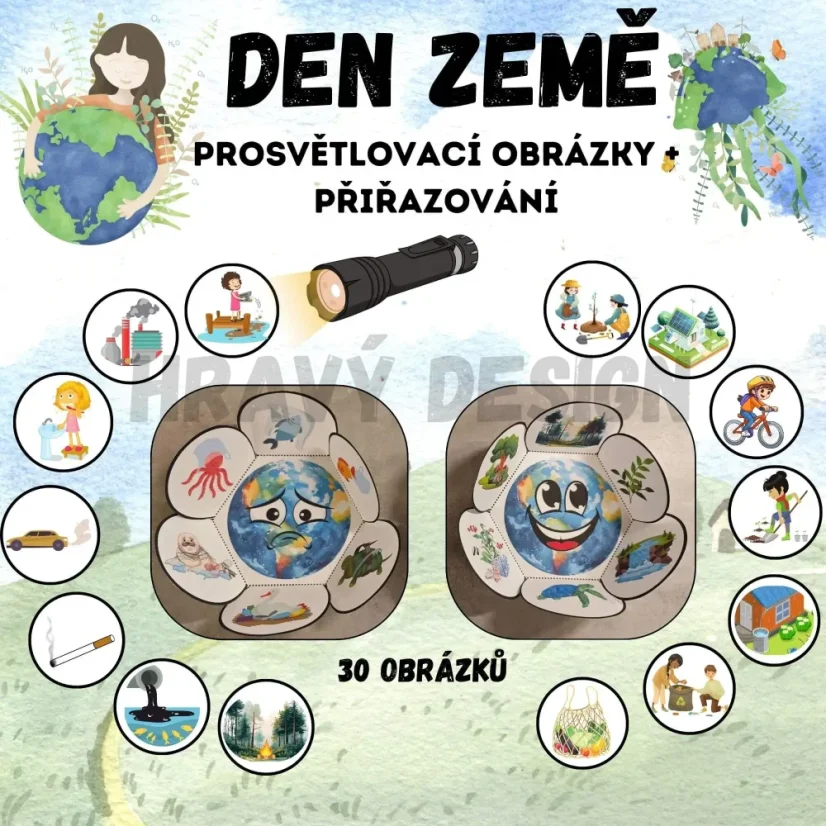 PROSVĚTLOVACÍ OBRÁZKY - DEN ZEMĚ