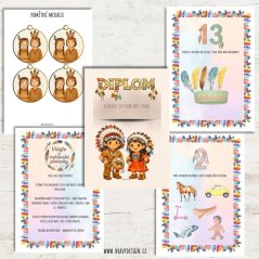 Indiánská plotovka/stezka