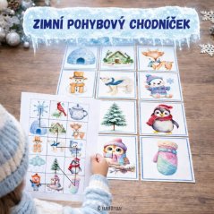 Zimní pohybový chodníček do MŠ - PDF Zimní pohybový chodníček do MŠ - PDF