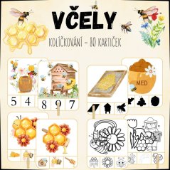 Foto: Kolíčkování - Včely