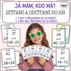 Já mám, kdo má? - sčítání a odčítání do 100