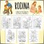Rodina - Omalovánky