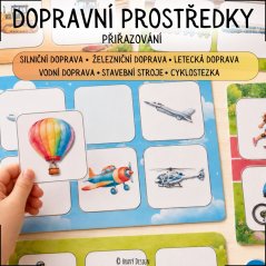 Dopravní prostředky - přiřazování