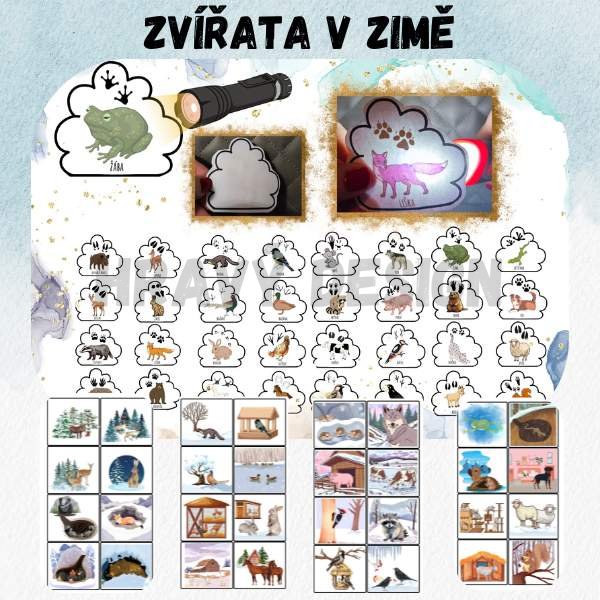 PROSVIŤ A PŘIŘAĎ - ZVÍŘATA V ZIMĚ, STOPY